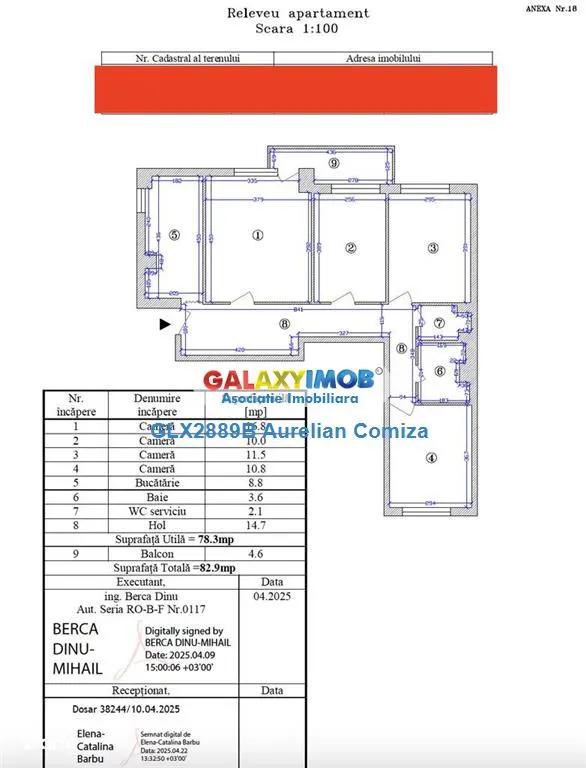 Apartament 4 camere decomandat Lujerului - foto 18