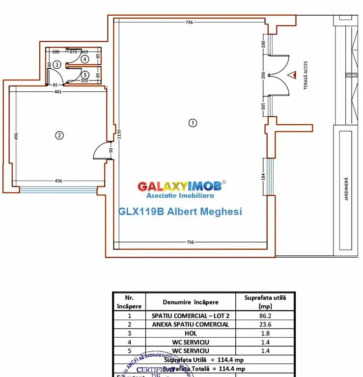 Investitie imobiliara - Spatiu comercial inchiriat Sisesti - foto 1