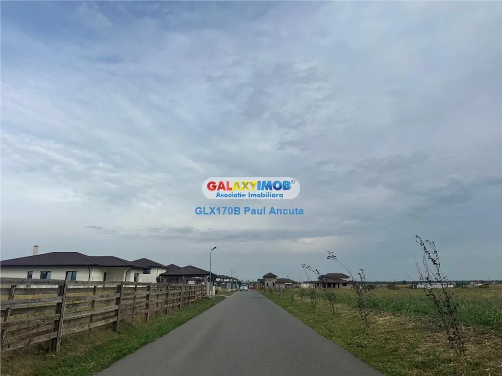 Teren Balotesti 10300 mp acces la 2 strazi cu  toate utilitatile - foto 1