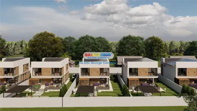 Vanzare teren 3860mp Balotesti La Conac, proiect 8 case individuale - Balotesti