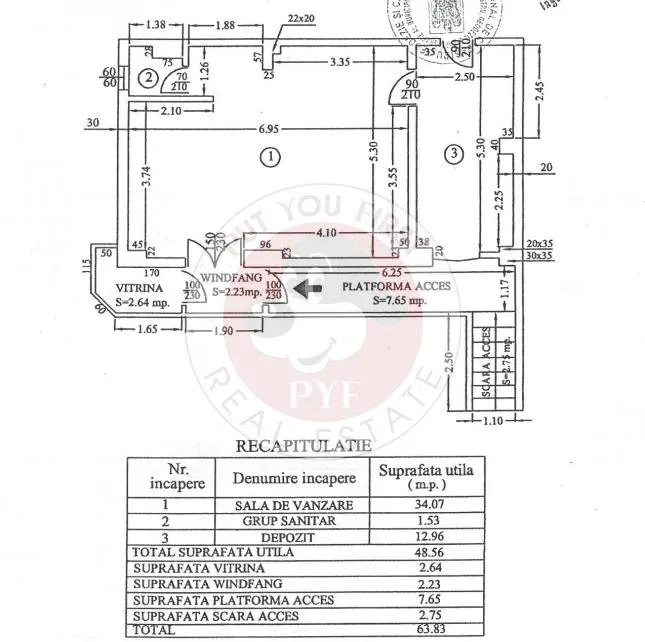 Parc Plumbuita | Spatiu comercial | 64 mp | Decomandat | B13149 - foto 9