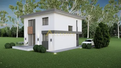 Vila individuala-- 4 camere - Complex Rezidential-400 M de STV - foto 5
