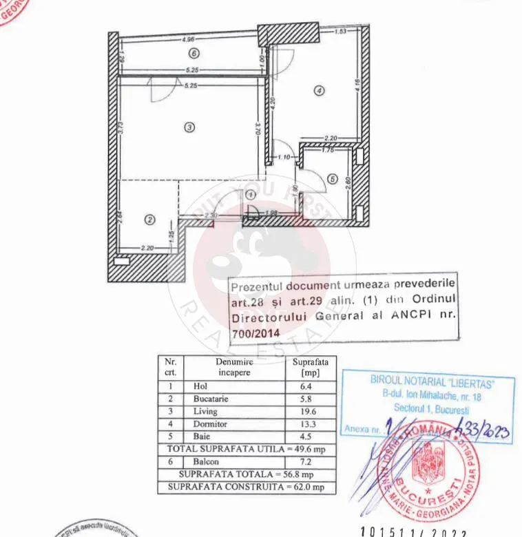 Parc Verdi | 2 camere | Lux | 57mp | Open space | B13088 - foto 8