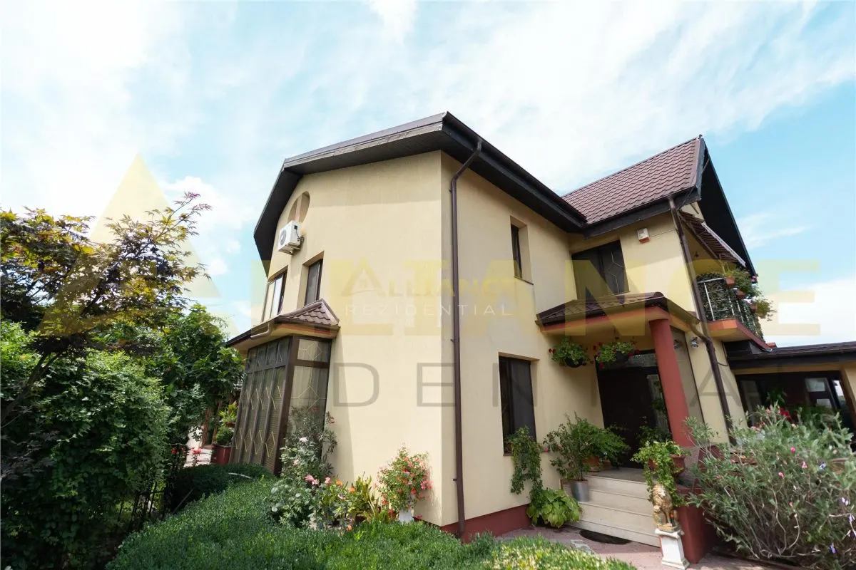 Vila superba de vanzare | Teren 766 MP | Piscina - Foisor - foto 6