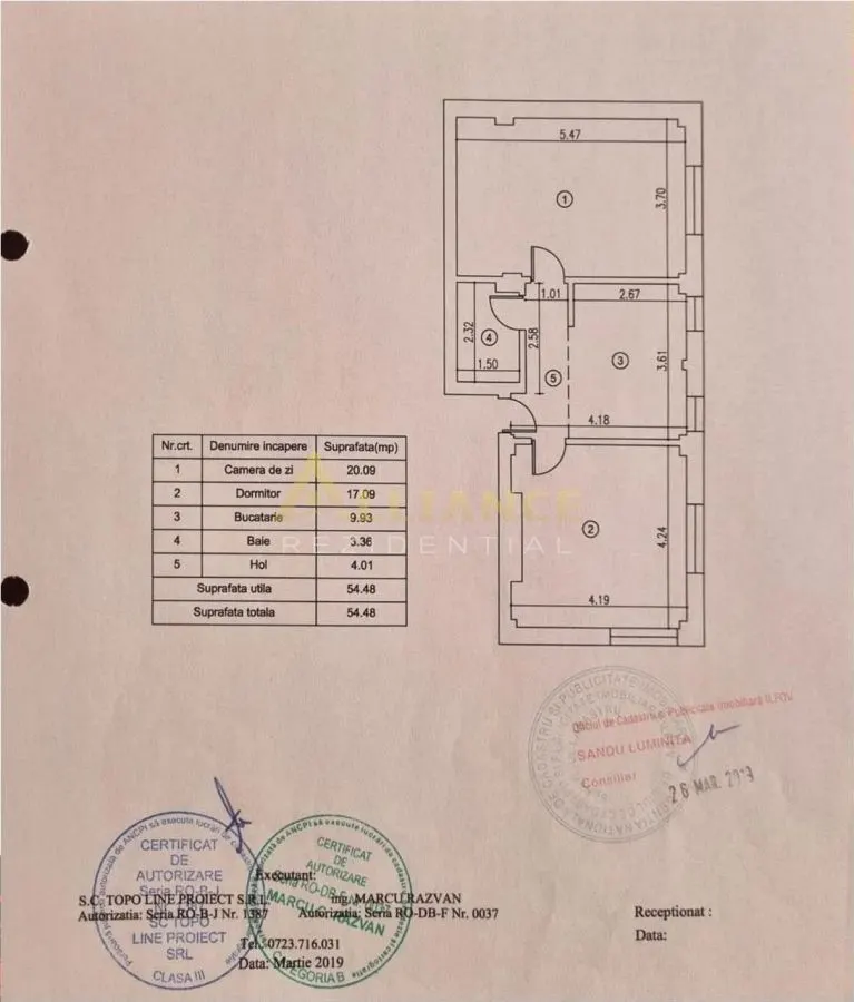 De vanzare - Apartament 2 camere | Str. Miraslau | Popesti-Leordeni  - foto 15