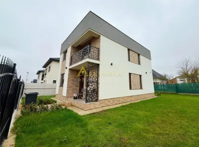 Vila Individuala Mobilata / 4 Camere / 2 Bai / Teren 325 mp - Berceni