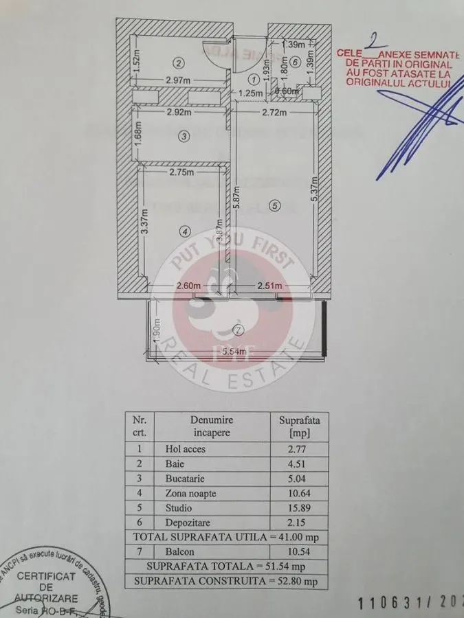 Parc Floreasca | 2 camere | Lux | 52mp | Constructie noua | B13001 - foto 13