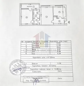 Ap 2 camere, conf 1, semidecomandat, Hipodrom, et 1, LIBER - foto 8