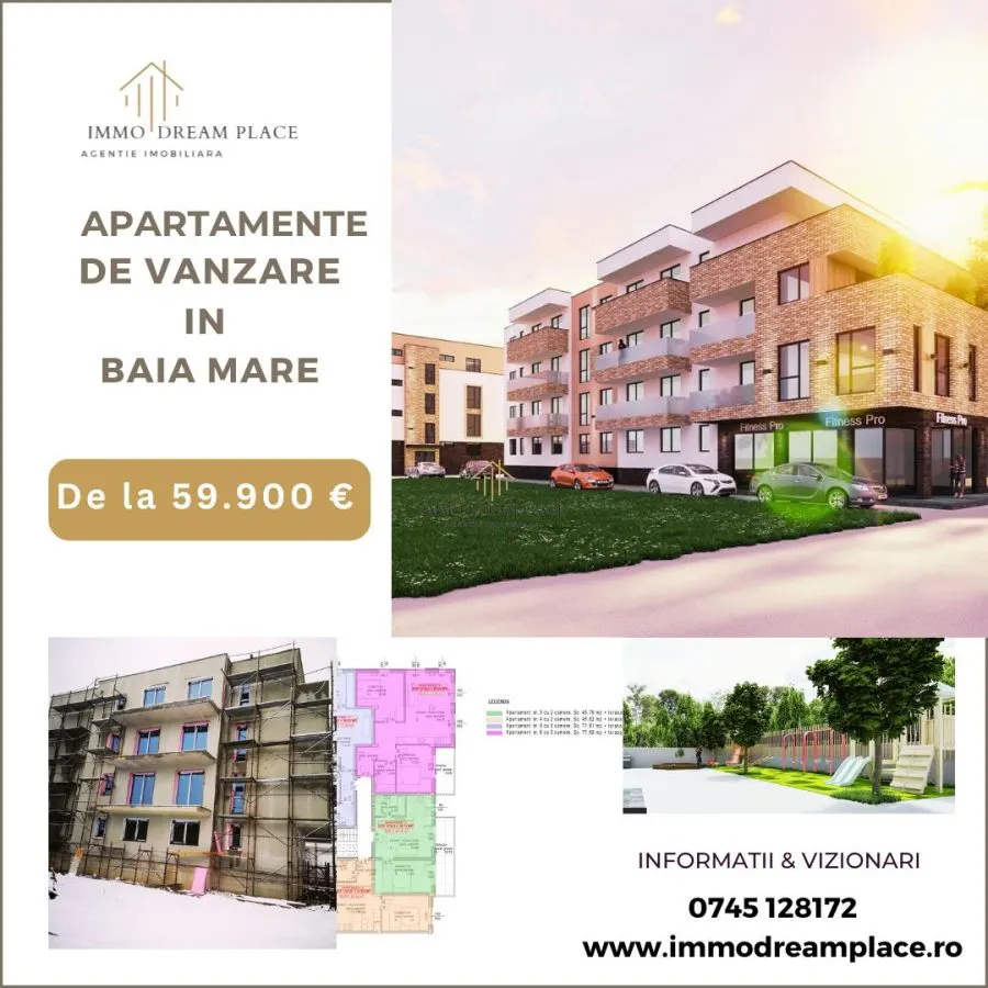 De vanzare apartamente in Baia Mare - foto 1