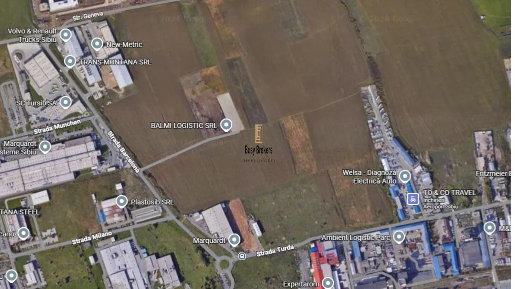 5000 mp - Teren constructii industriale - Sibiu Vest - foto 1