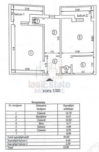 Apartament 2 camere Podu Ros - Cotnari - foto 2