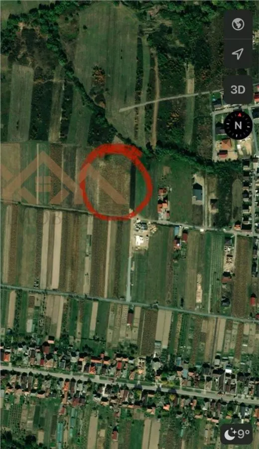 Teren intravilan Mocira, str. Crinului - foto 2