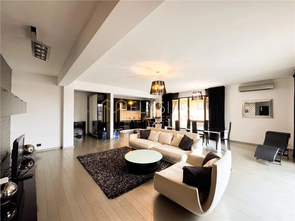 Apartament de inchiriat 3 camere Herastrau Nordului - foto 2