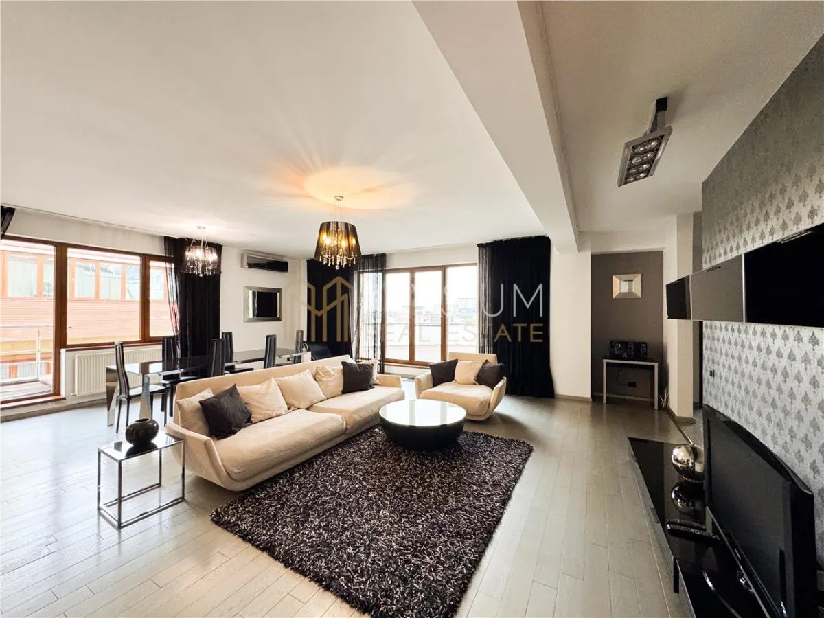 Apartament de inchiriat 3 camere Herastrau Nordului - foto 3