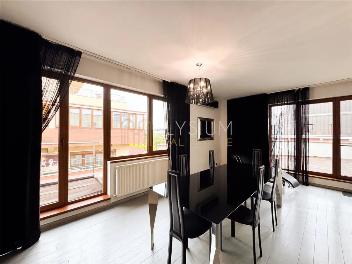 Apartament de inchiriat 3 camere Herastrau Nordului - foto 10