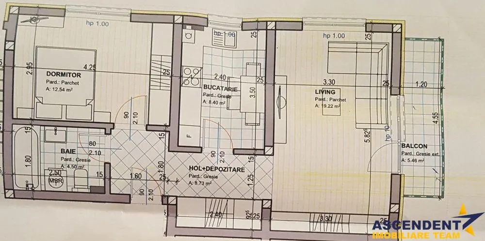 Regim vila, decomandat si elegant - foto 11