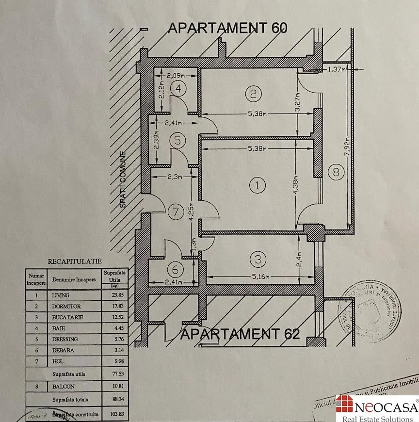 Apartament  modern 2 camere  II Complex rezidential Domenii Park - foto 19