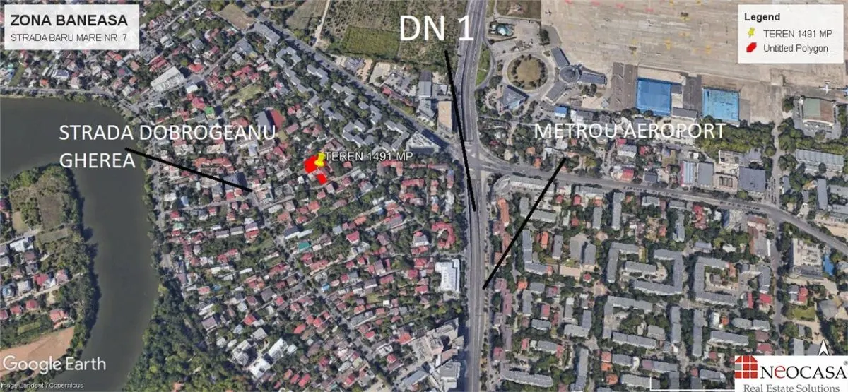 TEREN IN ZONA BANEASA - DOBROGEANU GHEREA - foto 1