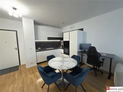 APARTAMENT 2 CAMERE DOMENII // MOBILAT, UTILAT - foto 2