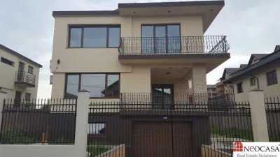 Resedinta exclusivista 370 mp, teren 600 mp, curte amenajata si finisaje premium - Bragadiru
