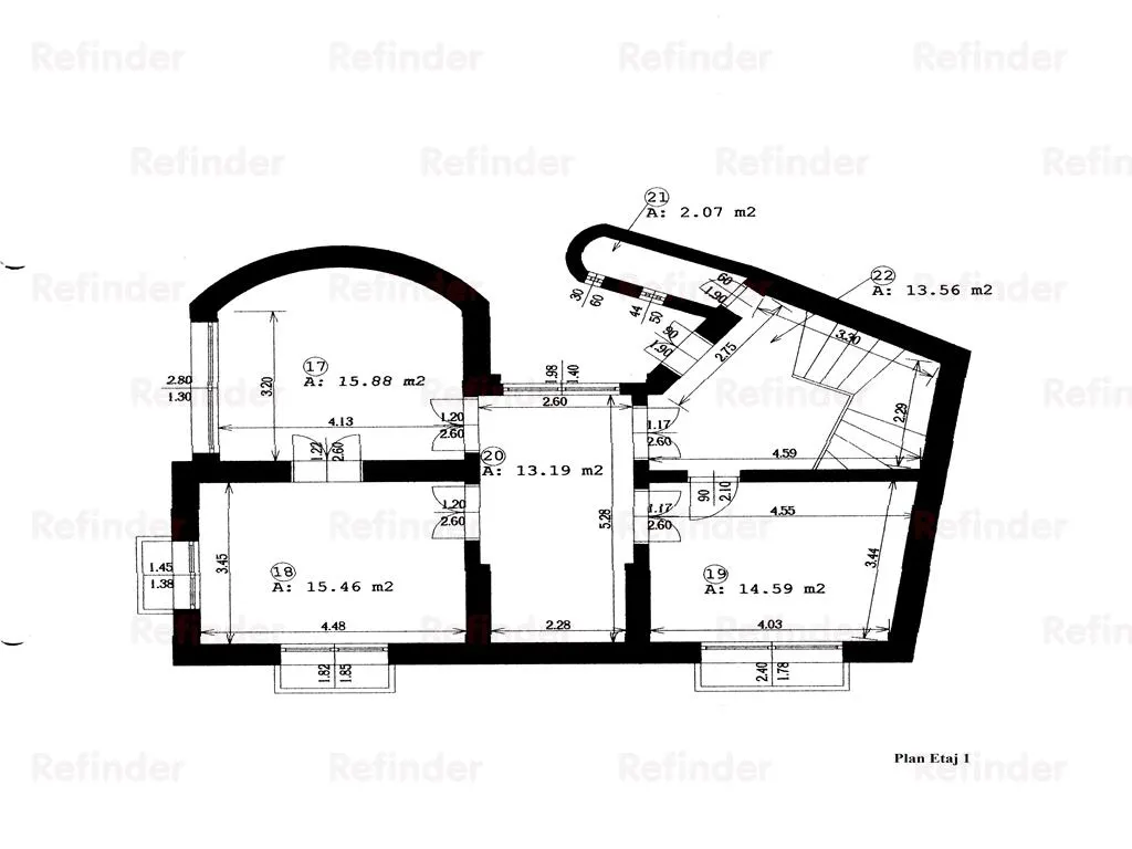 Vanzare imobil CONSOLIDAT | Cismigiu - Stirbei Voda - Berzei| teren proprietate 335 mp | colt | - foto 24
