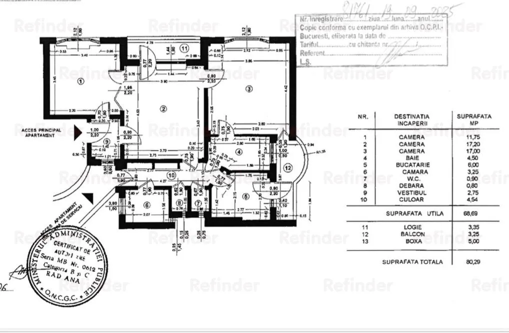 Vanzare apartament 3 camere | Universitate - Maria Rosetti | - foto 15