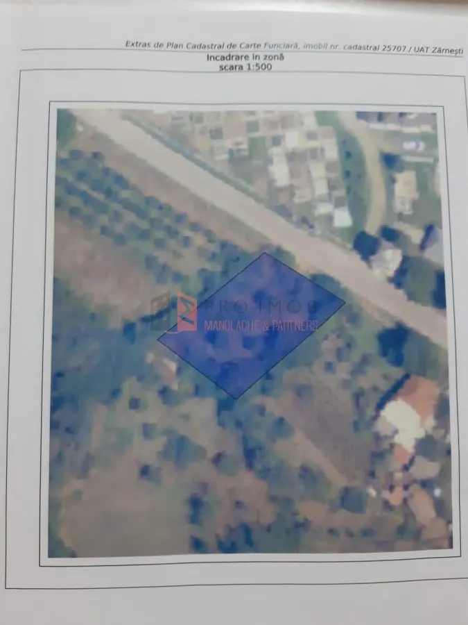 Teren intravilan zona Zarnesti - foto 1
