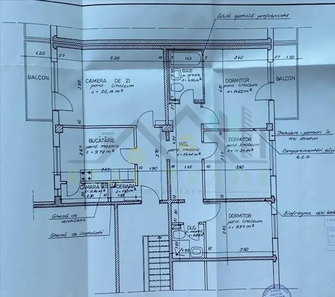 Apartament 4 camere structura mare Astra - foto 1