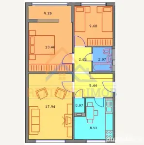 Apartament de vanzare cu 3 camere, zona Ozana - foto 5