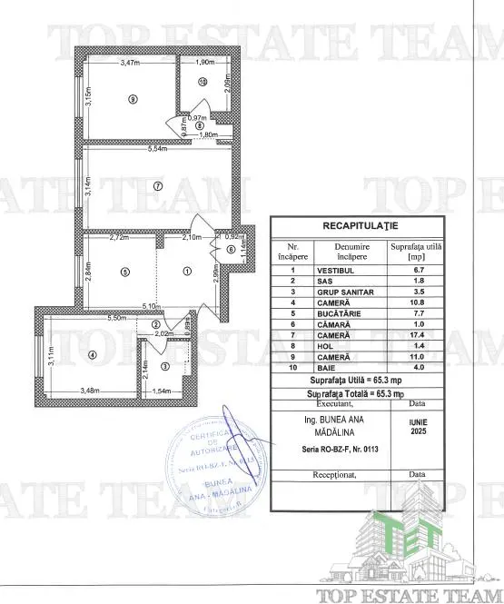 Apartament 3 camere langa Metrou Gorjului | Recent Renovat - foto 12