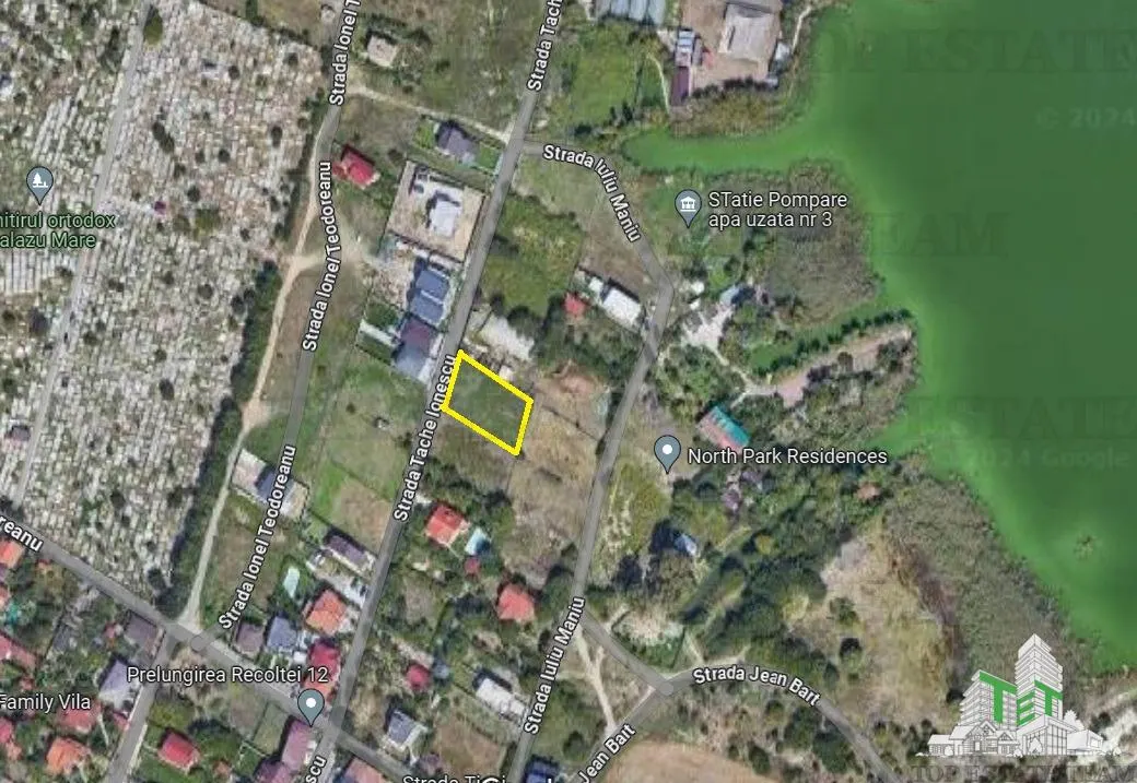 Teren constructii 981 mp Palazu Mare in zona Elvila-Lac - foto 1