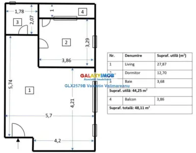 Apartament 2 Camere Soseaua Giurgiului Cod  211 - foto 9