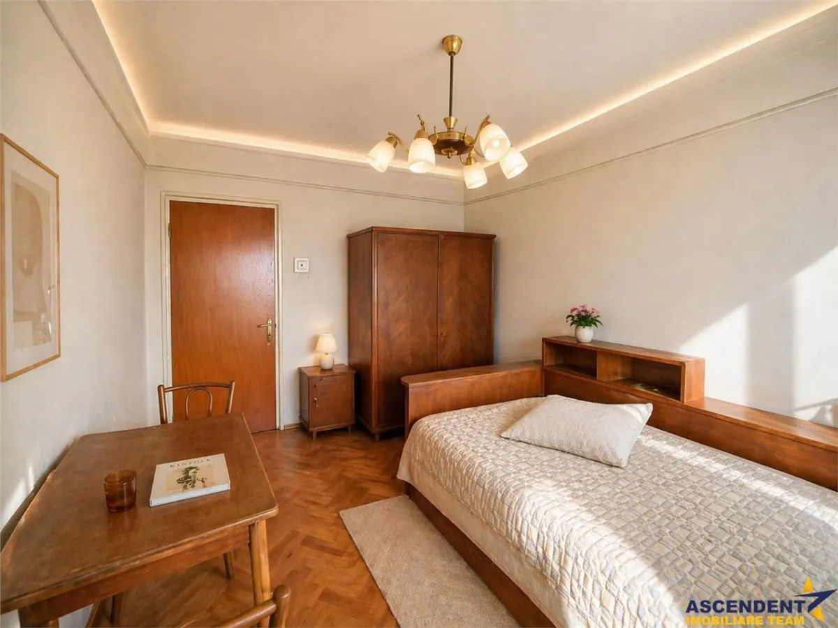Apartament structura frumoasa, doua balcoane, incadrare spatiu verde, Garii - foto 14