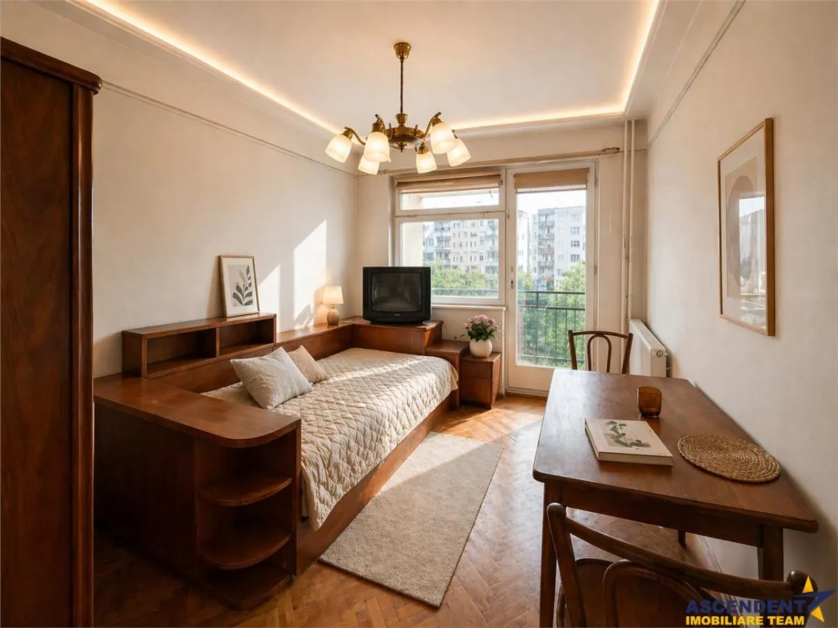 Apartament structura frumoasa, doua balcoane, incadrare spatiu verde, Garii - foto 7