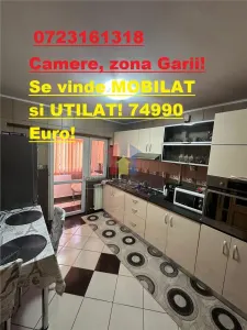 Ap 4 Camere transformat in 3, Mobilat si Utilat, zona Garii - Braila