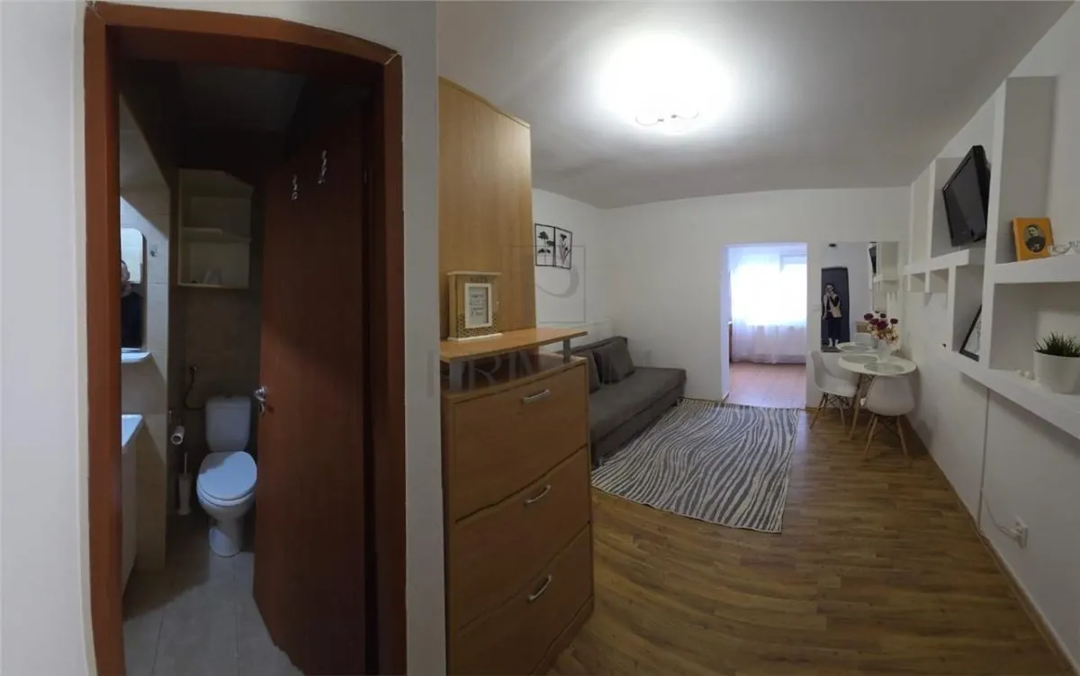 APARTAMENT 1 CAMERA - mobilat si utilat , semidecomandat - foto 1