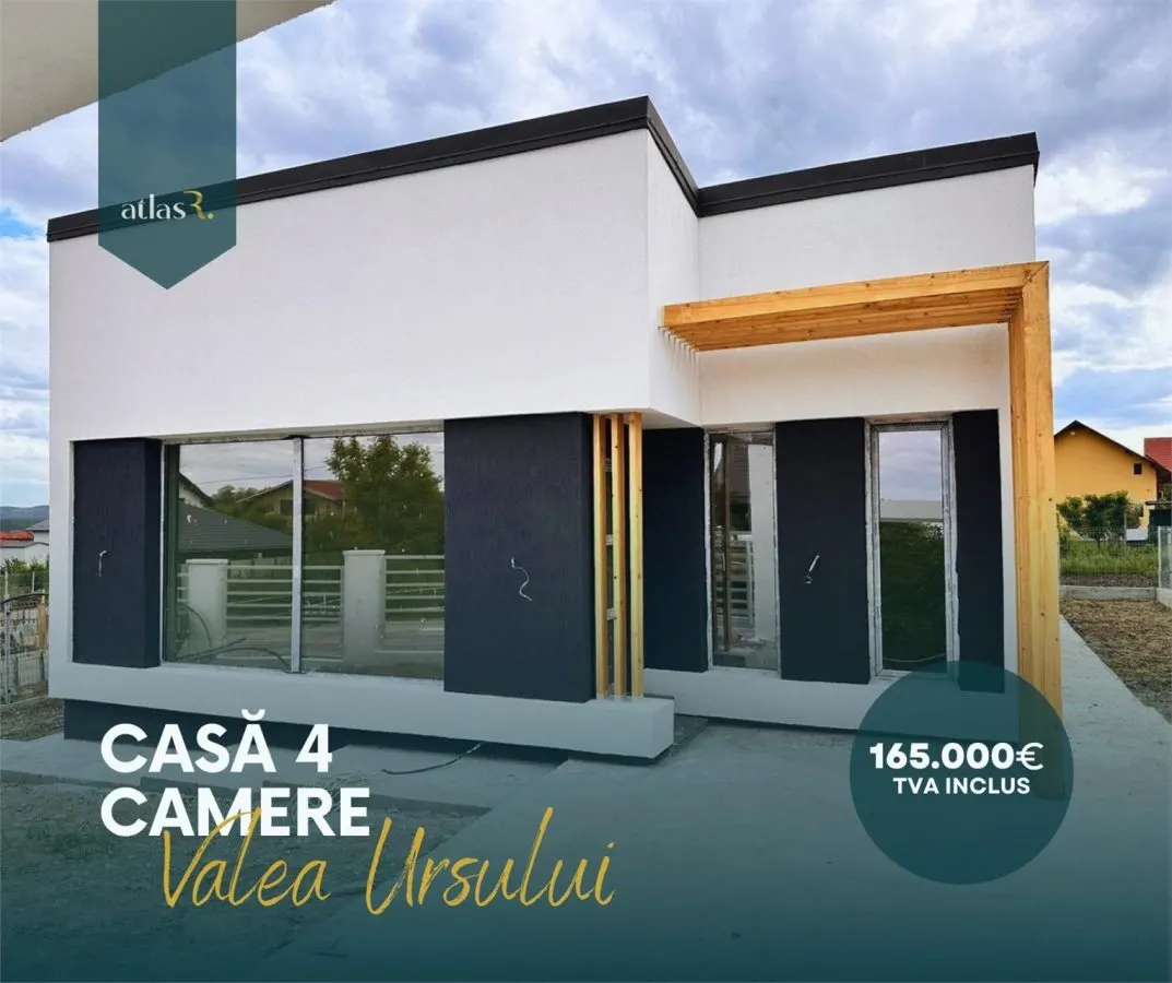 Casa finalizata | 4 camere | Valea Ursului | Comision 0 - foto 1