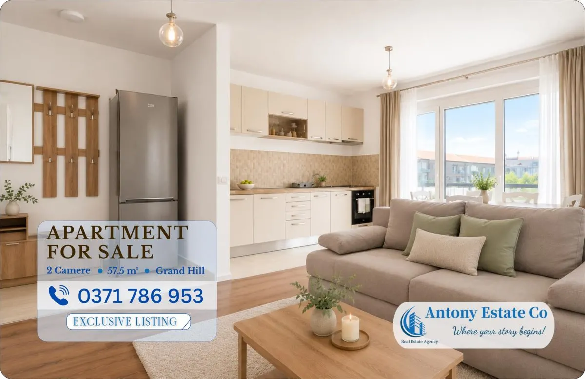 Antony Estate | 2 Cam Open-Space - GrandHill, Nufarul - foto 1