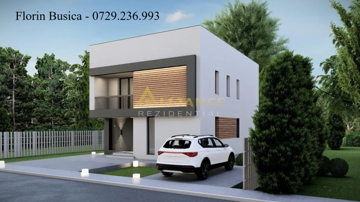 Vila individuala P+1E ~ 4 camere 3 bai ~ 355mp teren - foto 1