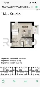 RECO Apartament tip studio Baile  Felix - foto 9
