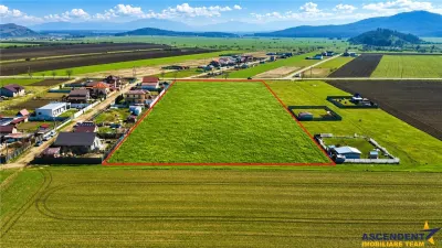Parcela construibila,700 mp,vedere panoramica,zona emergenta,10min de Brasov - Brasov