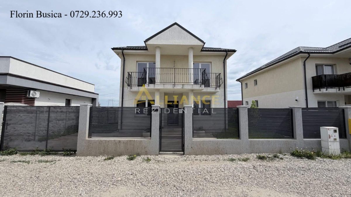 Vila individuala P+1E ~ 4 camere 2 bai ~ 560mp teren - Berceni