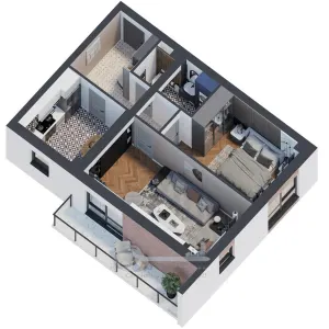 Apartament 2 camere â€“ 58,31 mp | Design modern & finisaje PREMIUMÂ  | COMISION 0% - Iasi