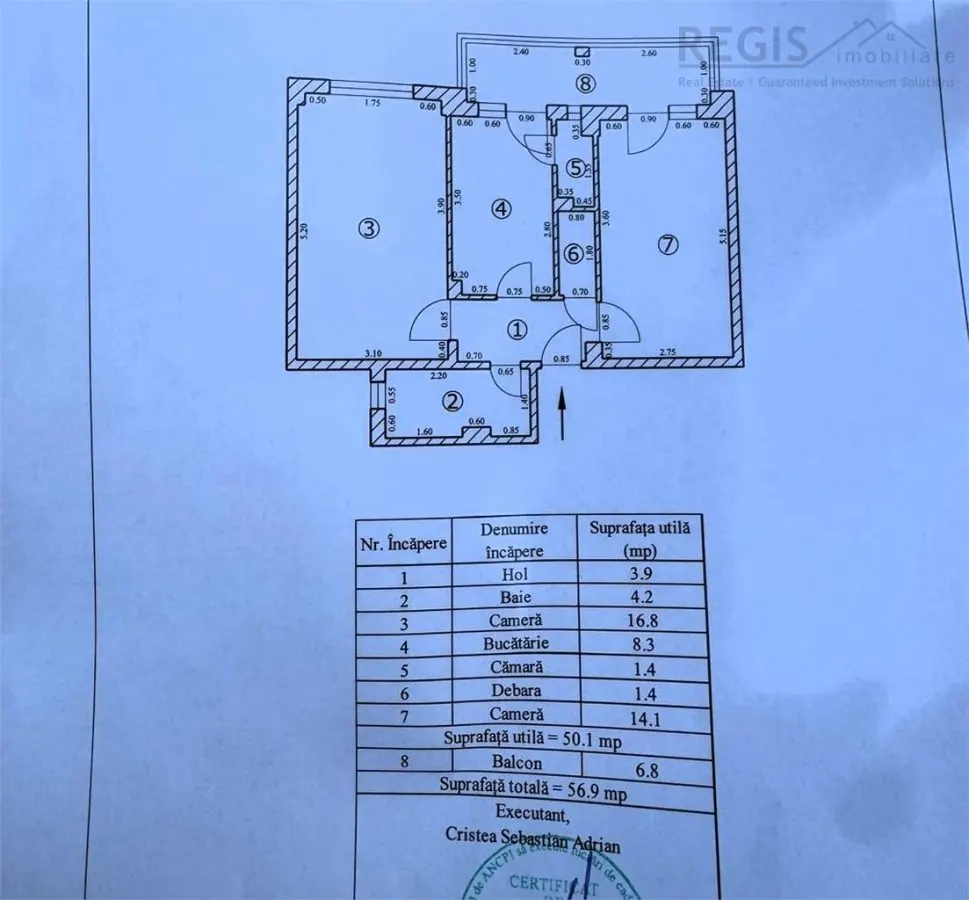 Apartament 2 camere decomandat etaj intermediar Calea Bucuresti, Brasov - foto 10