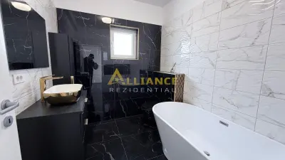 Vila individuala P+1E - 4 camere - 2 bai - teren 560mp - - foto 18