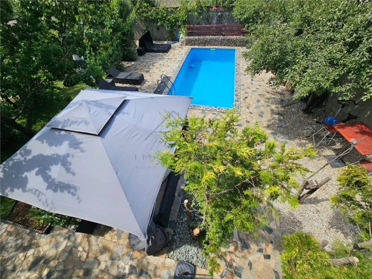 VANZARE VILA INDIVIDUALA  PISCINA TEREN 1000 mp - GATA DE MUTAT TOATE UTILITATILE - foto 6