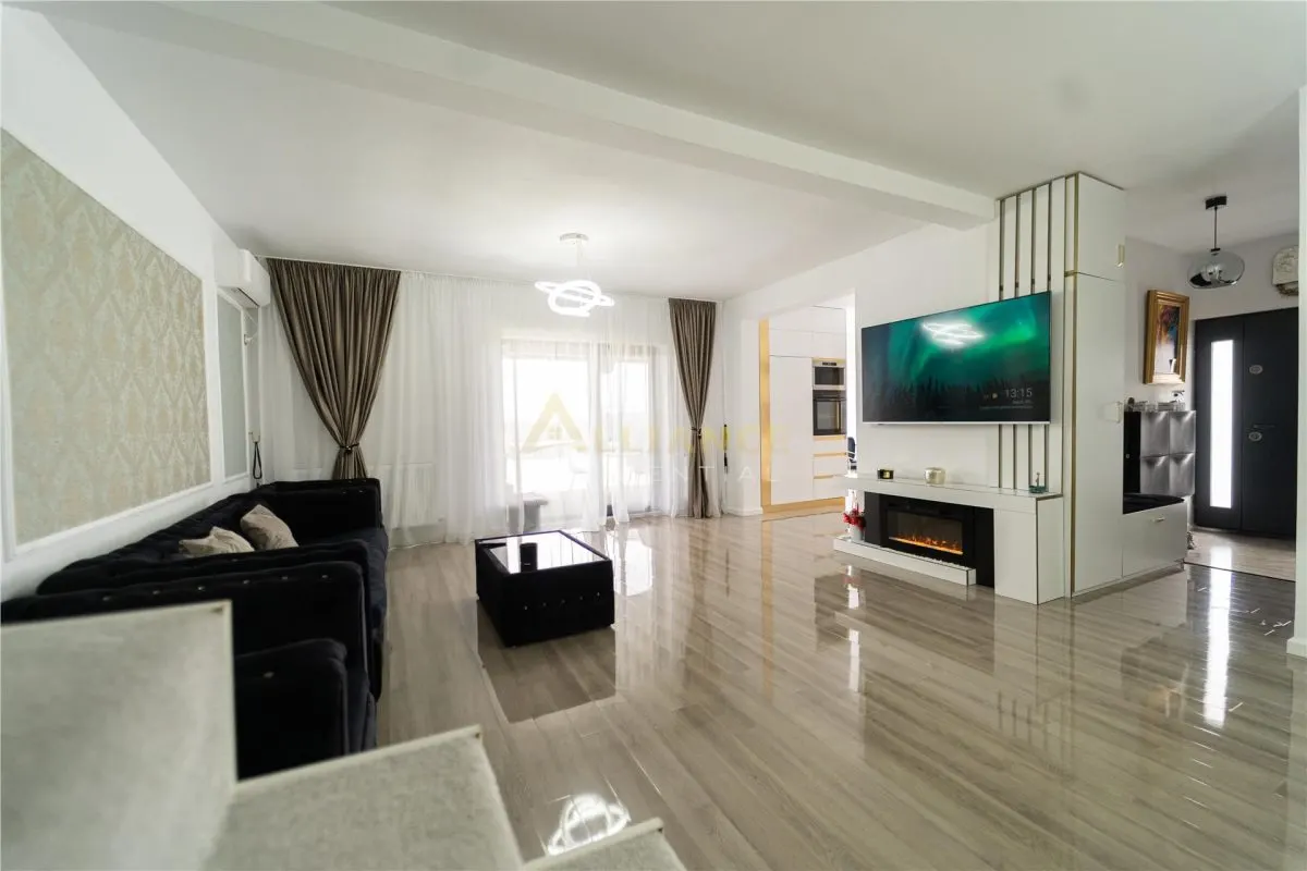Vila individuala de vanzare â€“ 190 mp utili â€“ teren 755 mp â€“ mobilata si utilata - foto 1