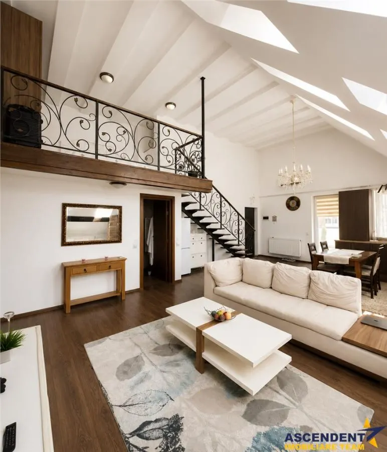 Pet friendly! Penthouse, decomandat, 105 mp, Tractorul, Brasov, - foto 1