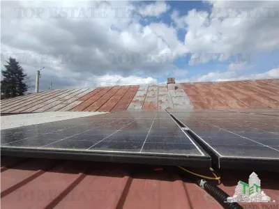 Teren generos 700 mp, include casa cu panouri fotovoltaice, langa Bucuresti, comuna 1 Decembrie - foto 5