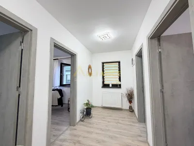 Duplex mobilat si utilat - 4 camere - 2 bai - 300 mp teren - foto 17